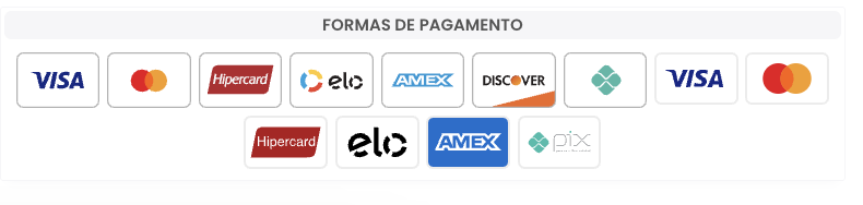 Formas de pagamento